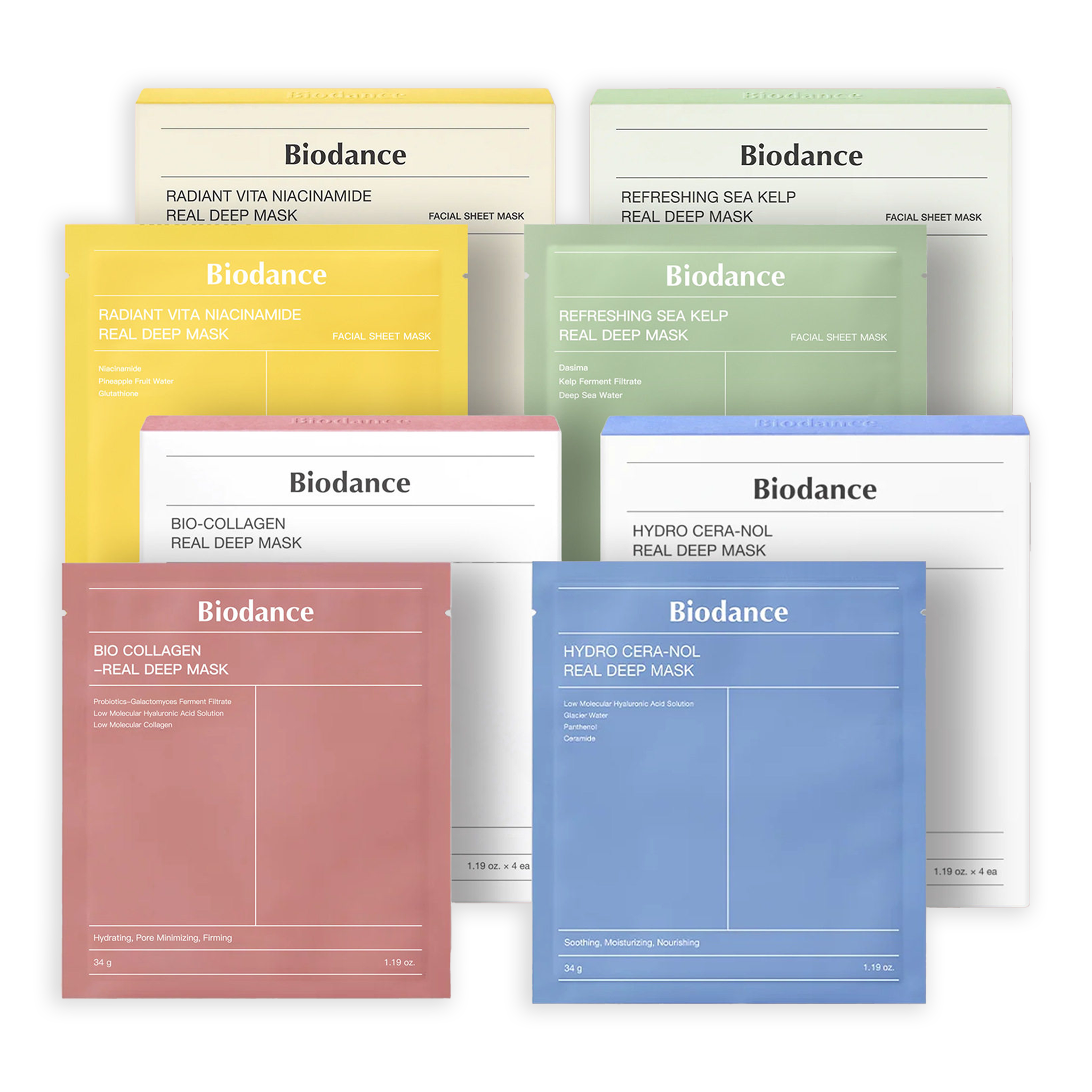 BIODANCE Real Deep Face Masks