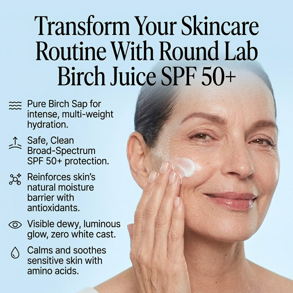 ROUNDLAB Birch Juice Moisturizing Sunscreen UV Lock SPF 50+